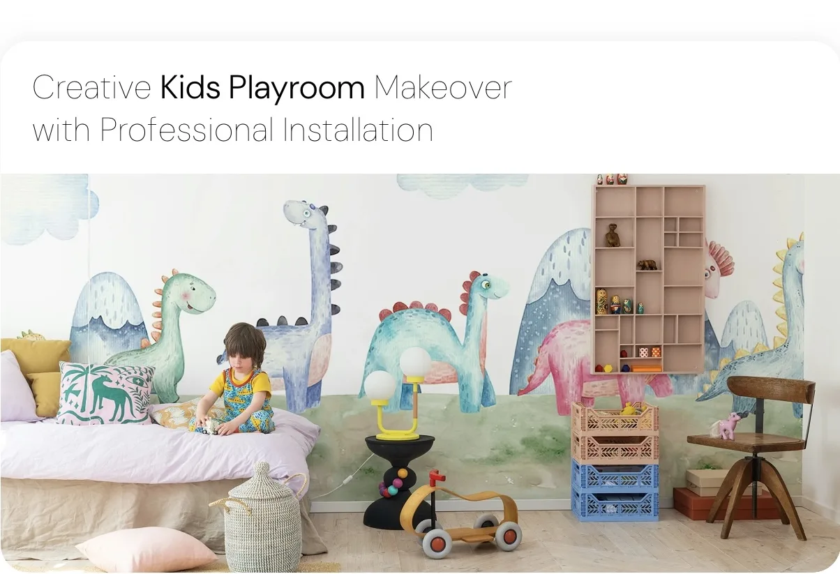 Honpo kids playroom project